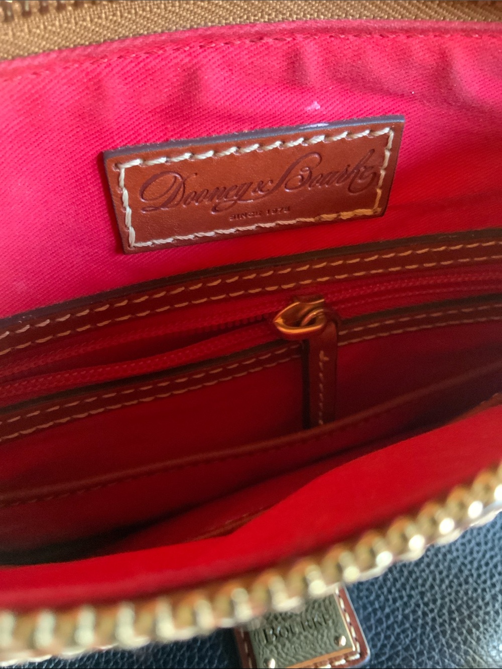 Dooney Bourke Pebble Grain Crossbody 25 - Picture 13 of 16